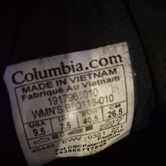 Columbia Black Winter & Rain Boots - Picture 5 of 5
